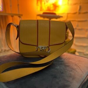 Ralph Lauren Mustard Crossbody Bag